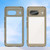 Google Pixel 8 Colorful Series Acrylic + TPU Phone Case - Transparent Grey