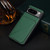 Google Pixel 8 Denior Calf Texture Holder Electroplating Phone Case - Green