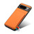 Google Pixel 8 Denior Calf Texture Holder Electroplating Phone Case - Orange