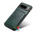 Google Pixel 8 Denior Crocodile Texture Holder Electroplating Phone Case - Green