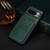 Google Pixel 8 Denior Crocodile Texture Holder Electroplating Phone Case - Green Google Pixel 8 Denior Crocodile Texture Holder Electroplating Phone Case - Green