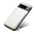 Google Pixel 8 Denior Crocodile Texture Holder Electroplating Phone Case - White