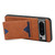 Google Pixel 8 Denior PU Back Cover Card Slot Holder Phone Case - Brown