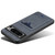 Google Pixel 8 Denior PU Back Cover Card Slot Holder Phone Case - Grey