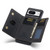 Google Pixel 8 DG.MING M2 Series 3-Fold Multi Card Bag + Magnetic Phone Case - Black