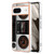 Google Pixel 8 Electroplating Dual-side IMD Phone Case - Retro Radio