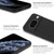 Google Pixel 8 IMAK UC-3 Series Shockproof Frosted TPU Phone Case - Black