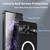Google Pixel 8 MagSafe Magnetic Frosted Metal Phone Case - Black