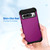 Google Pixel 8 Pro 3 in 1 Shockproof PC + Silicone Phone Case - Dark Purple+Black