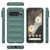 Google Pixel 8 Pro 5G Magic Shield TPU + Flannel Phone Case - Dark Grey