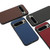Google Pixel 8 Pro Carbon Fiber Texture PU Phone Case - Brown