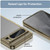 Google Pixel 8 Pro Colorful Series Acrylic + TPU Phone Case - Transparent Grey