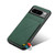 Google Pixel 8 Pro Denior Calf Texture Holder Electroplating Phone Case - Green