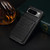 Google Pixel 8 Pro Denior Crocodile Texture Holder Electroplating Phone Case - Black
