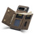 Google Pixel 8 Pro DG.MING M1 Series 3-Fold Multi Card Wallet + Magnetic Phone Case - Coffee