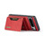 Google Pixel 8 Pro DG.MING M2 Series 3-Fold Multi Card Bag + Magnetic Phone Case - Red