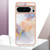 Google Pixel 8 Pro Electroplating IMD TPU Phone Case - White Marble