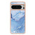 Google Pixel 8 Pro Electroplating Marble Dual-side IMD Phone Case - Blue 018