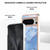Google Pixel 8 Pro Electroplating Marble Dual-side IMD Phone Case - Blue 018