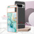 Google Pixel 8 Pro Electroplating Marble Dual-side IMD Phone Case - Green 003