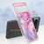 Google Pixel 8 Pro Electroplating Marble Dual-side IMD Phone Case - Pink 013