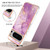 Google Pixel 8 Pro Electroplating Marble Dual-side IMD Phone Case - Purple 001