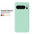 Google Pixel 8 Pro Pure Color Liquid Silicone Shockproof Phone Case - Green Google Pixel 8 Pro Pure Color Liquid Silicone Shockproof Phone Case - Green