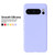 Google Pixel 8 Pro Pure Color Liquid Silicone Shockproof Phone Case - Purple