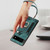 Google Pixel 8 Pro Retro Skin-feel Ring Multi-card RFID Wallet Phone Case - Green