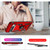 Google Pixel 8 Pro Shockproof TPU + PC Phone Case with Holder - Red