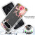 Google Pixel 8 Pro Transparent Painted Phone Case - Rose