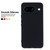 Google Pixel 8 Pure Color Liquid Silicone Shockproof Phone Case - Black