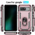 Google Pixel 8 Shockproof TPU + PC Phone Case with Holder - Rose Gold