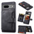 Google Pixel 8 Skin Feel Dream RFID Anti-theft PU Card Bag Phone Case - Black