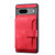 Google Pixel 8 Skin Feel Dream RFID Anti-theft PU Card Bag Phone Case - Red