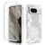 Google Pixel 8 Transparent Painted Phone Case - White Flower