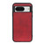 Google Pixel 8 Two-color Calf Texture Shockproof Phone Case - Red