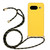 Google Pixel 8 Wheat Straw Material + TPU Protective Case with Lanyard - Yellow