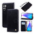 Samsung Galaxy A14 4G / 5G Oil Wax Texture Leather Phone Case - Black