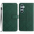 Samsung Galaxy A14 4G / 5G Rhombic Grid Texture Leather Phone Case - Green