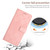 Samsung Galaxy A14 4G / 5G Rhombic Grid Texture Leather Phone Case - Pink