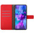 Samsung Galaxy A14 4G / 5G Rhombic Grid Texture Leather Phone Case - Red