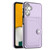Samsung Galaxy A14 4G / A14 5G Shockproof Leather Phone Case with Card Holder - Purple