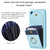 Samsung Galaxy A14 4G/5G BF29 Organ Card Bag Ring Holder Phone Case - Blue