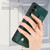 Samsung Galaxy A14 4G/5G Cross Leather Ring Vertical Zipper Wallet Back Phone Case - Green