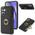 Samsung Galaxy A14 4G/5G Ring Card Litchi Leather Back Phone Case - Black Samsung Galaxy A14 4G/5G Ring Card Litchi Leather Back Phone Case - Black