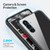 Samsung Galaxy A14 4G/5G Transparent Shockproof TPU Phone Case - Black