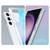 Samsung Galaxy A14 5G / 4G Dual-side IMD Marble Phone Case - White