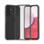 Samsung Galaxy A14 5G / 4G Shockproof Terminator Style Glitter Powder Phone Case - Transparent Black