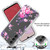 Samsung Galaxy A14 5G / 4G Transparent Painted Phone Case - Pink Flower